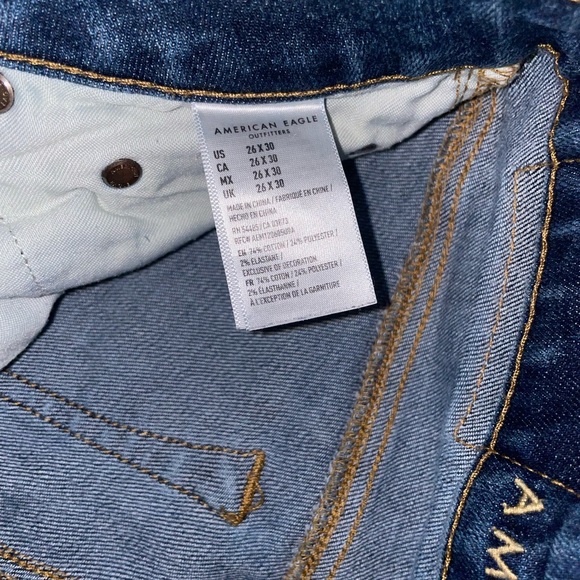 American Eagle Men’s Next Level Airflex Skinny Jeans 26x30 - Picture 4 of 5